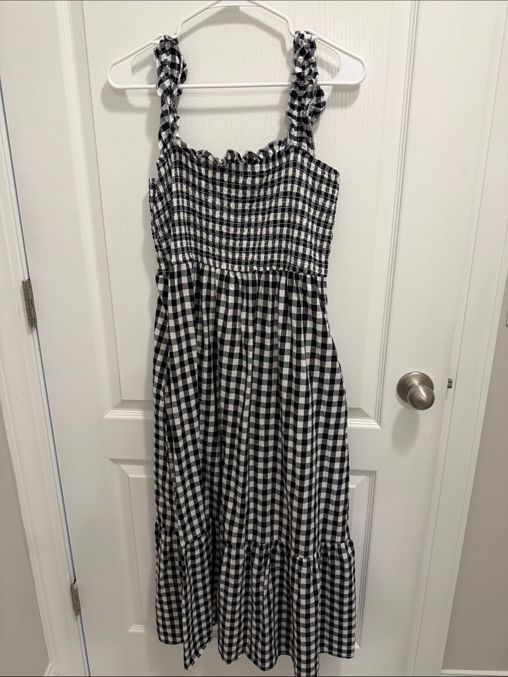 Black & White Patterned Dress
